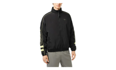 Contrast Water Resistant Zipped Taffeta Jacket "Black / Yellow" BH1607 6TV