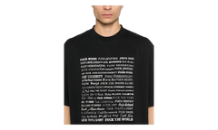 Fuck Everything T-Shirt "Washed Out Black" ME76TR212BX WASH