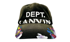 Paint Splatter Strapback Hat "Lanvin - Black" GDXLPSSHB