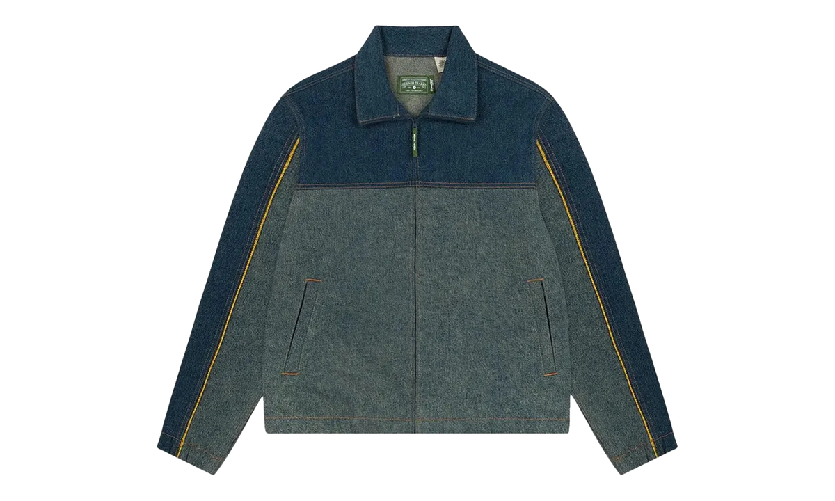 Levi's Cotton Fleur De-Lis Denim Track Jacket "Light Wash" DT513