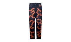 Leather Star Patch Jeans "Chemist - Aged Black" SS22MDS022 23