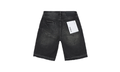 Smoke Worn Vintage Short "Black" P059 SWVB325