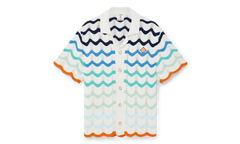 Gradient Wave T-Shirt "Orange / Multicolor" MS25 KW 984 01 MULT