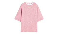 KNIT T-SHIRT "PINK CHINÉ" RM TS0026 J098 P24 340