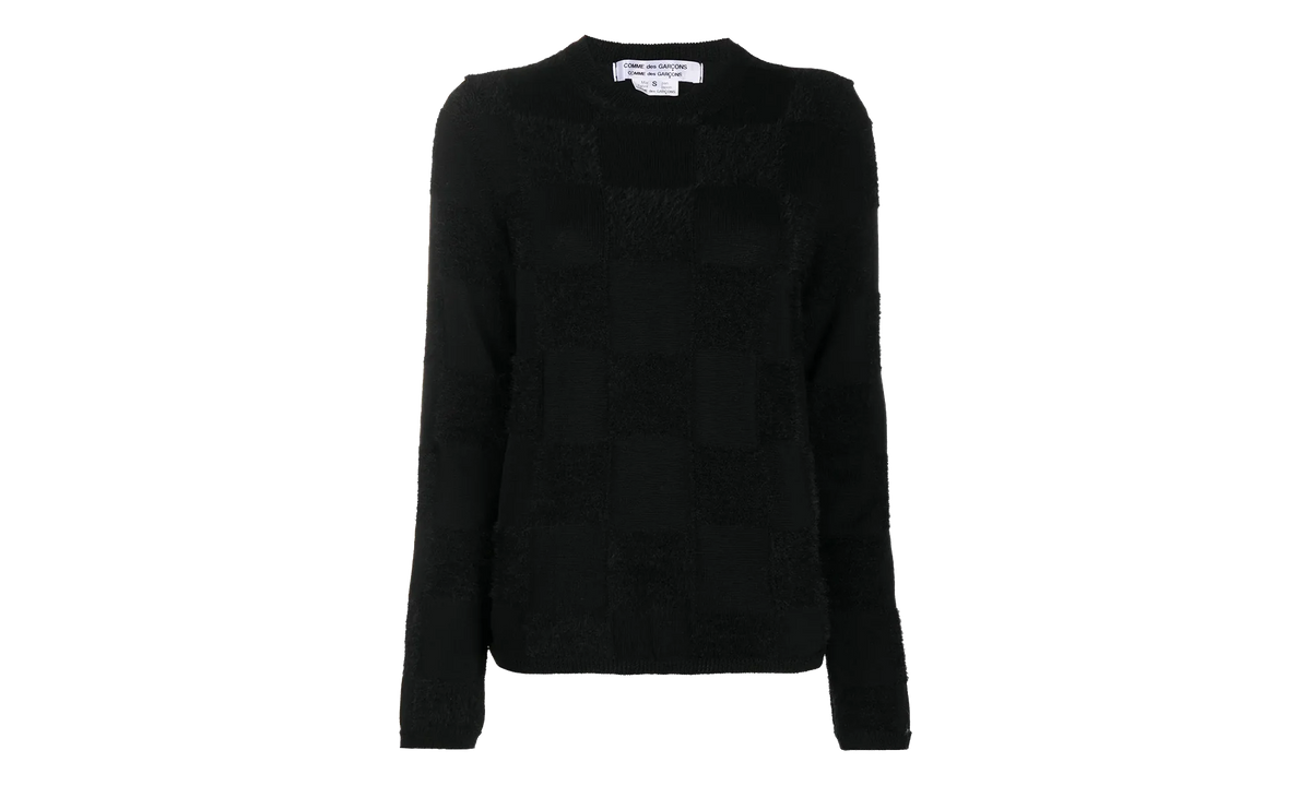 Solid Color Fringe Sweater WMNS "Black" GP N015 051 BLAC