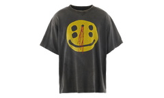 Cactus Plant Flea Market Smiley Face Logo Short Sleeve Tee Shirt "Black" SM YS1 0000 C01