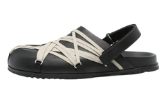 Hollywood Megalaced Mule Sandal "Granola Black" RU01E5813 LOOW1 09