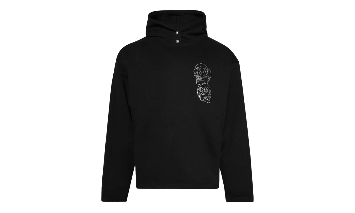 TC Angels Crystal Embellished Hoodie "Black" TC25SS2401