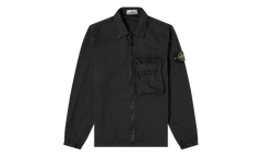 Zip Pocket Overshirt "Black" 7415117WN V0129