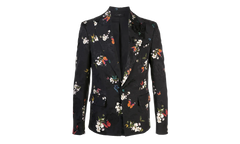 Butterfly Jacquard Blazer "Black" Y0M12176JA BLK