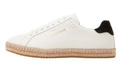 Espadrille Sneakers "White/Black" PMIB001S22LEA0010101