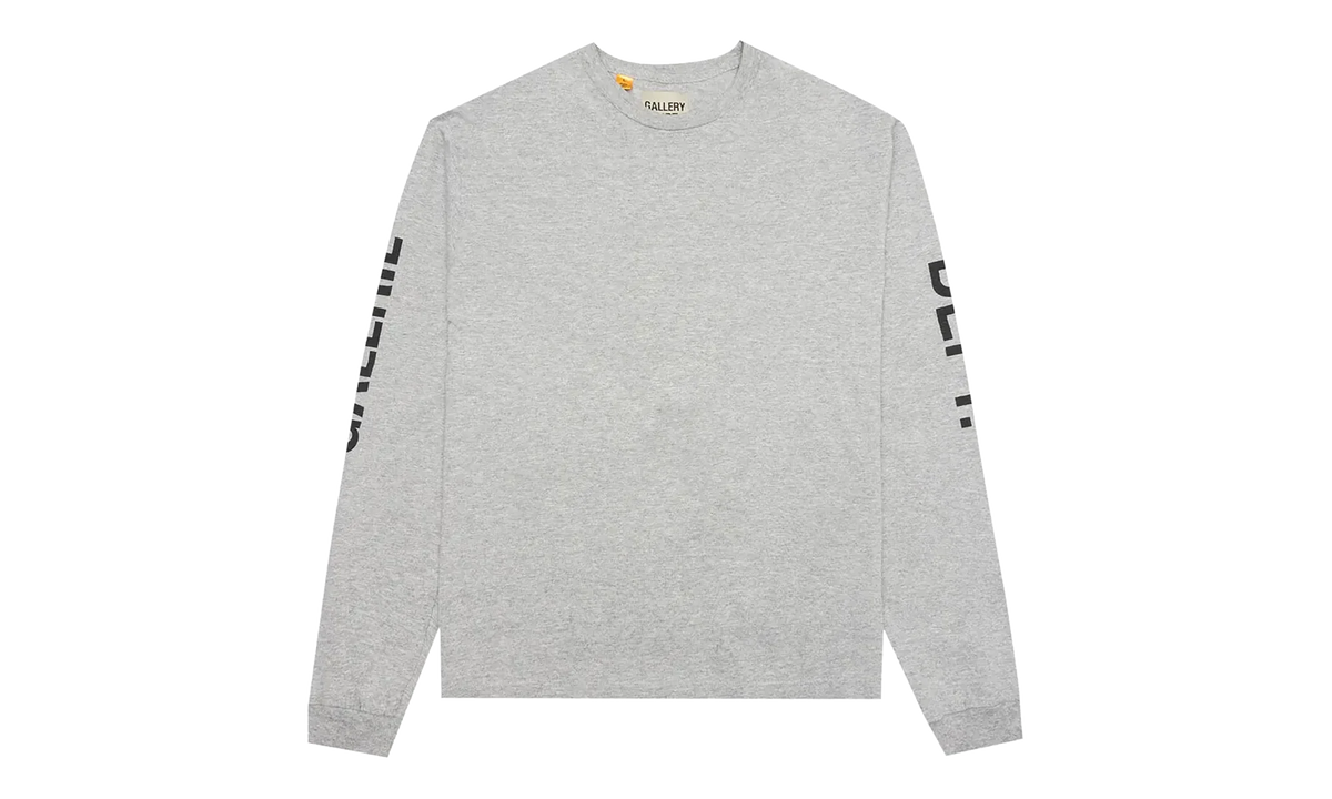 French Souvenir Long Sleeve T-Shirt "Grey" GD042