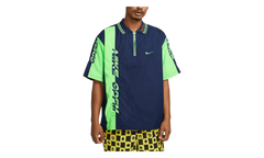 Nike x Cactus Plant Flea Market Short Sleeve Polo Shirt "Navy Green" DM4959 410