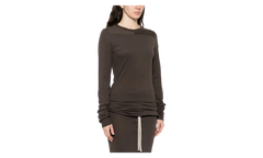 Rick Owens Knitted Girder Long-Sleeve T-shirt WMNS "Dark Dust" MON42