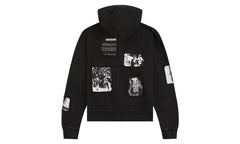 Zev Digital Patch Hoodie "Black" MDGDK909 BLK