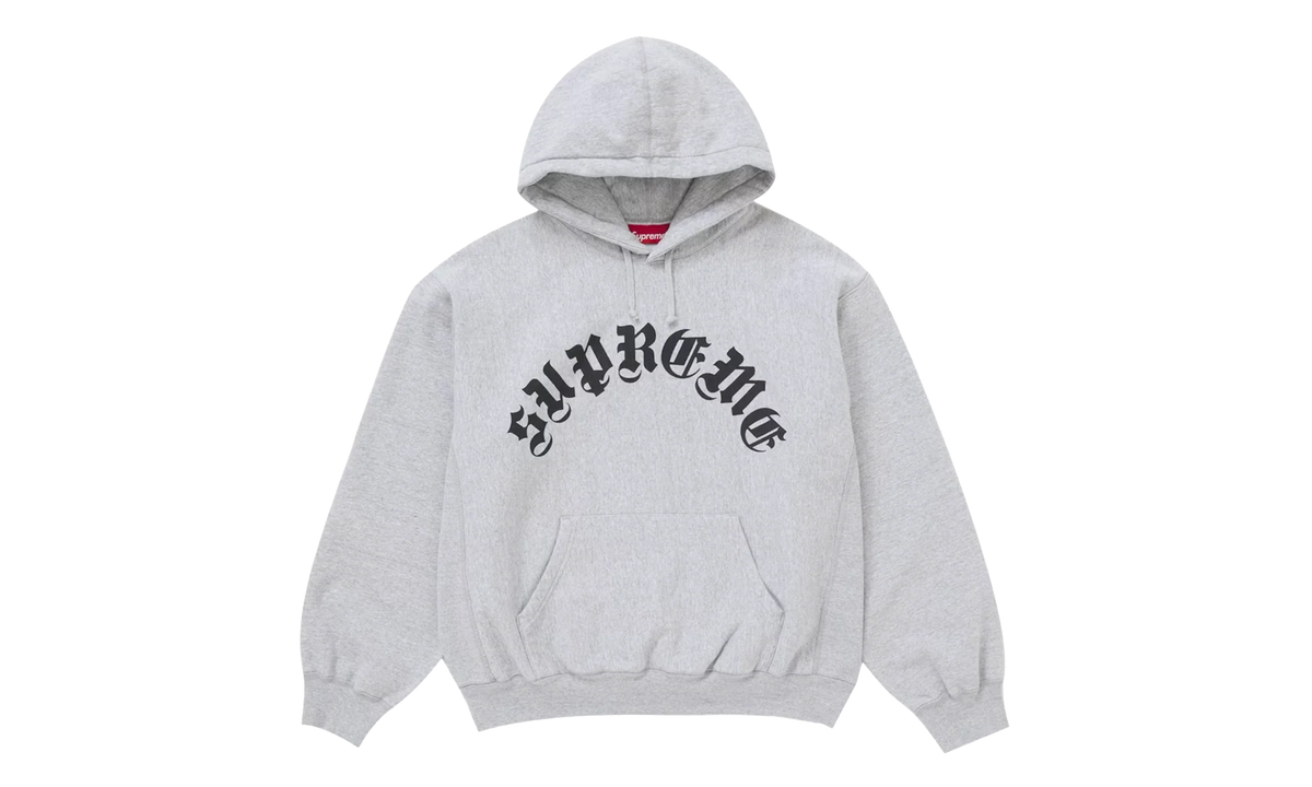 Printed Arc Hooded Sweatshirt "Heather Grey" SU26904