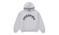 Printed Arc Hooded Sweatshirt "Heather Grey" SU26904