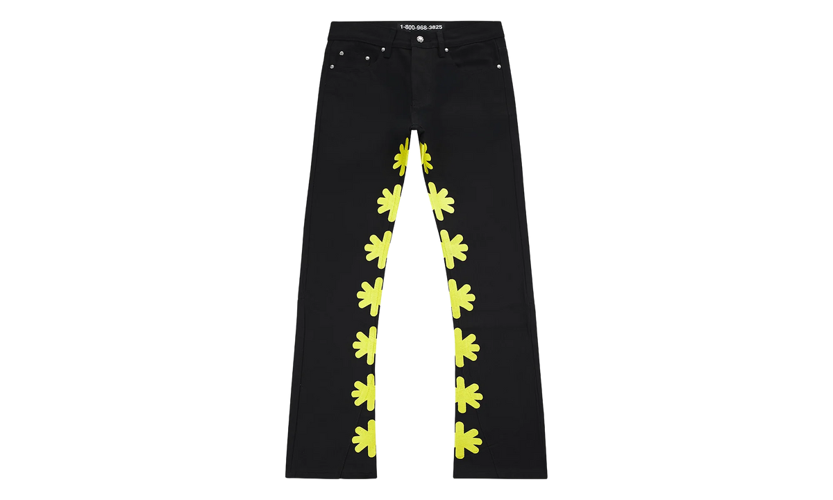 Denim Pants "Black / Yellow" LSDPBFY