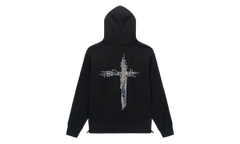 Jordan Oversized Hoodie "Black Circuit Cross" MDGDK909 T1424BKCCS