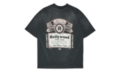 Hollywood Arts & Crafts Studded Logo Short Sleeve T-Shirt "Black" AMJYTE1159 001