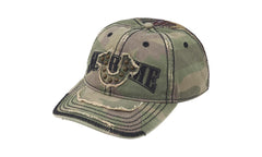 True Religion® Mesh Back 6-Panel "FW25 - Olive Camo" SU26783