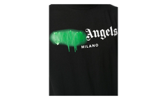 Milano Sprayed Logo T-shirt "Black" PMAA001C99JER0061055