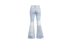 Reconstructed Flare Jeans Patch "Multi Indigo" Y0W01405RD MUI