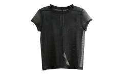 Cropped Level T-Shirt WMNS "Black" RP01F6235 JWR 09