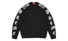 Old English Sleeves Sweater "SS26 - Black" SU27150