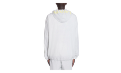 ZIPPED NYLON HOODIE WITH HOOD "Grey" RU HO0031 5783 P24 163