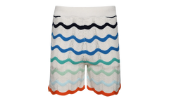 Gradient Wave Crochet Shorts "Orange / Multicolor" MS25 KW 981 01 MULT