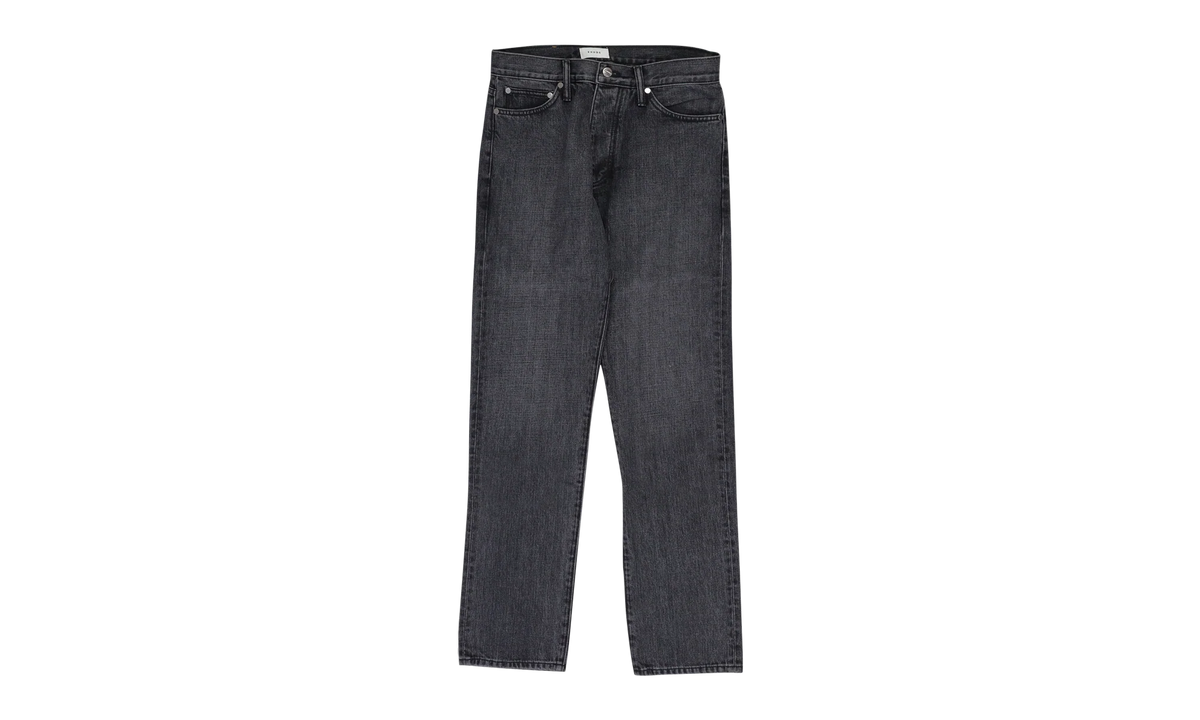 Classic Denim Straight-Fit Jeans "Black" RHD-MJNS-0032