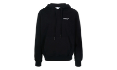 Helvetica Slim Hoodie "Black" OMBB097C99FLE0071001