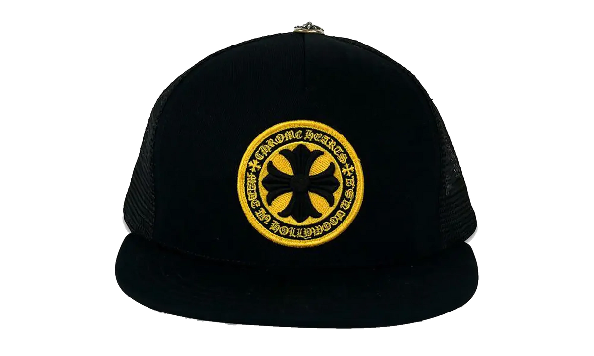 Plus Cross Seal Stamp Trucker Hat "Black" CHRM1141