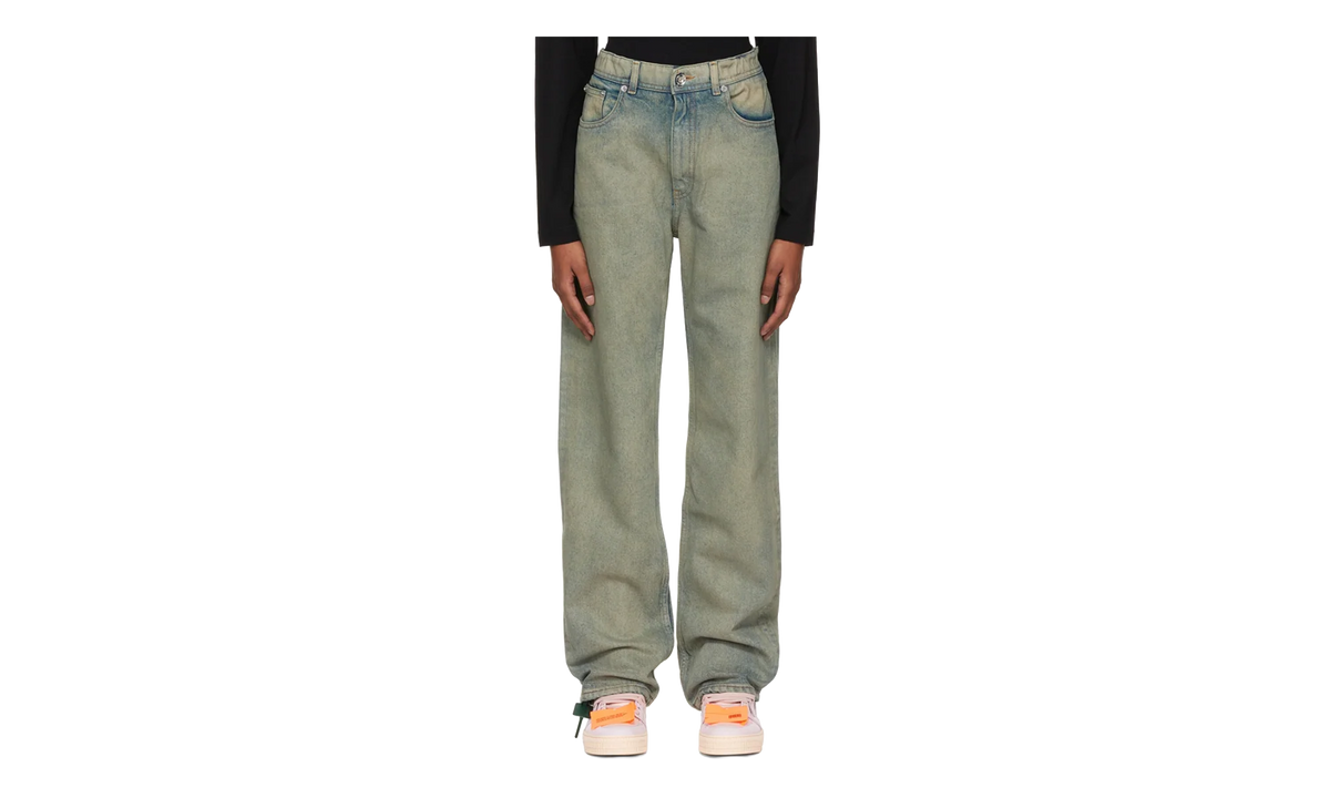 Baby Baggy Jeans WMNS "Forest Green" OWYA046AF22DEN002570026