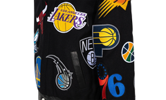 NBA Collage Wool Jacket "Black" NBA 101 BLK