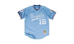 MLB Bo Jackson Road Jersey "1987 Kansas City Royals - Light Blue" AJY1GS18278 KCRLTBL87BJA