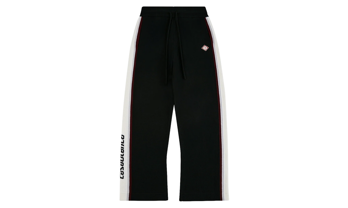 Stripe Merino Track Pant "Black" M P26 KW 1177 01