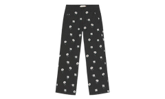 Flower Beaded Pants "Black" HTG260115 BLK