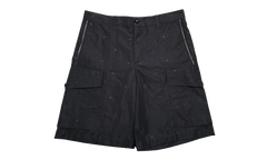Technical Grid Cargo Shorts "Black" 1ABJI9