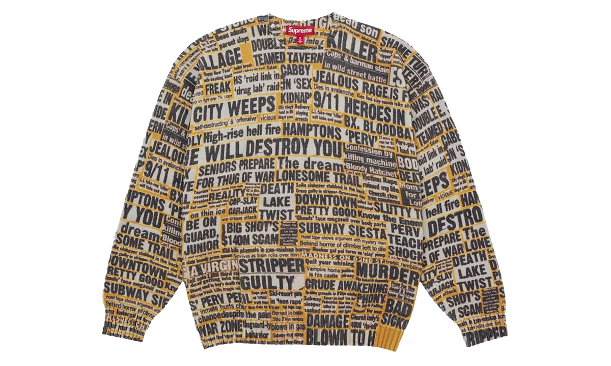 Dash Snow Sweater "FW25 - Multicolor" SU26987