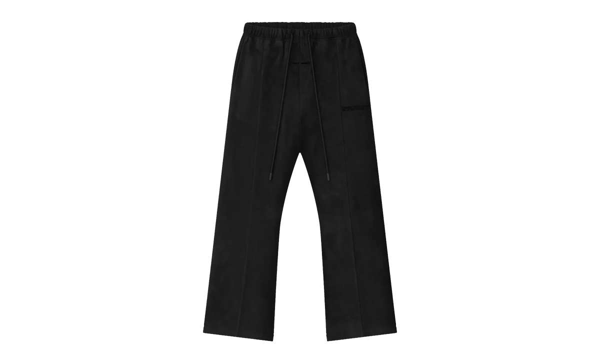 Suede Fleece Flare Pants "Vintage Black" 130HO258301F