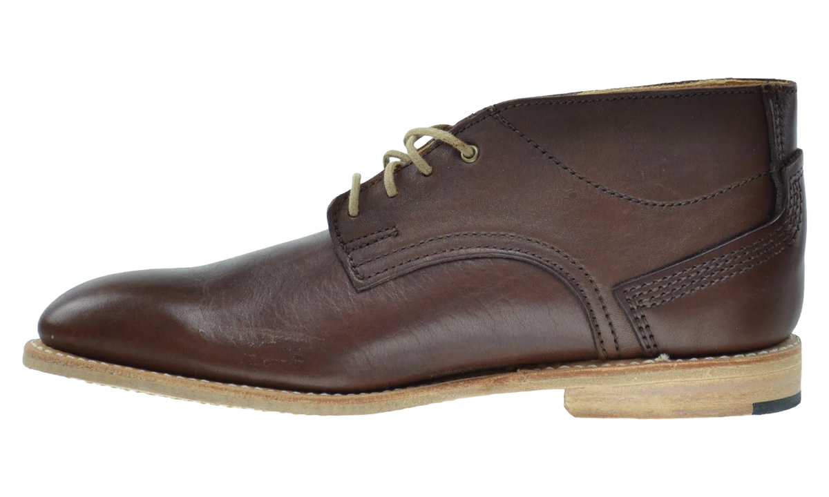 Coulter Chukka Boots Dark Brown Tumbled Full Grain "Brown/Tumbled Full Grain" 9438B