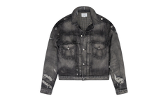 Ripped Denim Jacket "Grey" RHDMOTW0066 GRY