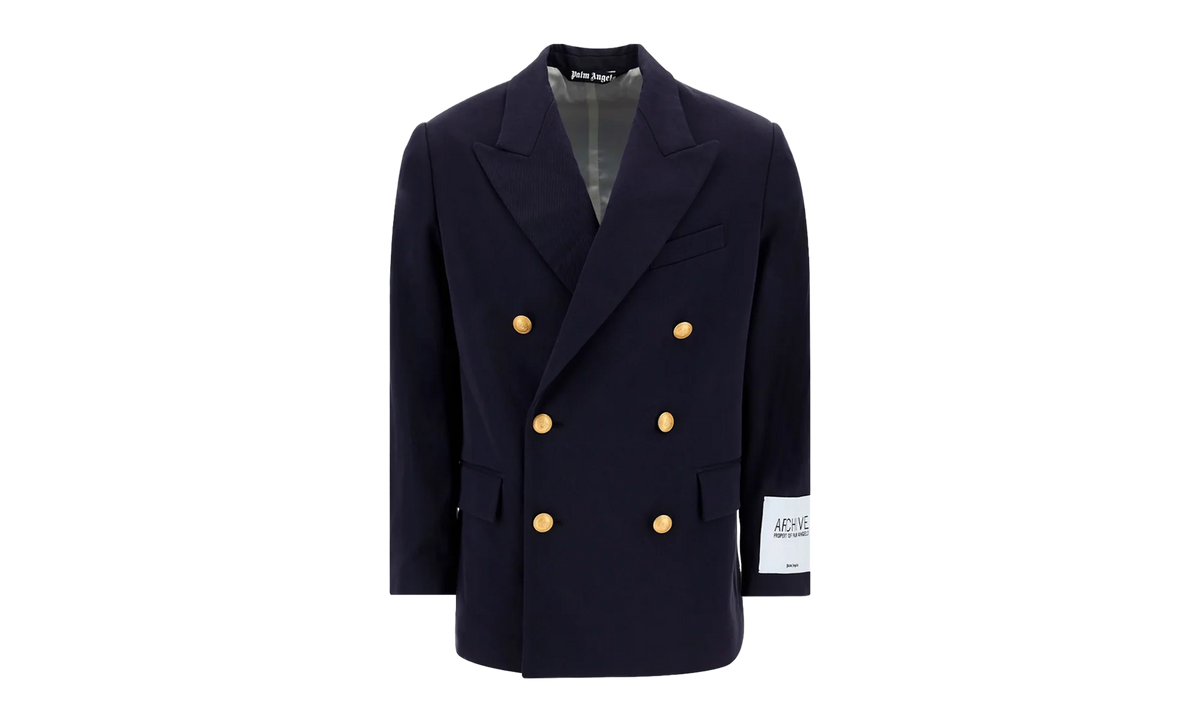 Archive Double Breasted Blazer "Navy" PMEN019F21FAB0014610