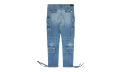 Tactical Cargo Pants "Blue" 4PF2MDF003_70's_Indigo