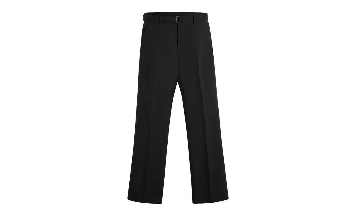 BELTED STRAIGHT LEG TROUSERS "Black" RM TR0011 5678 E23 10