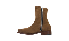 Suede Stack Boots WMNS "Brown" AMR XFTW 0031