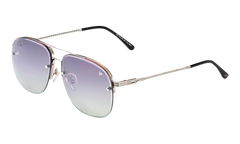 Snatch Bevel Rimless Drill Mount 18KT "White Gold / Purple Gradient" DMSN2 0012 48D5