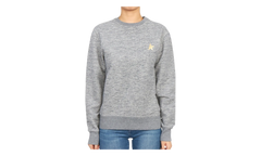 Athena Star Collection Sweatshirt WMNS "Medium Grey Melange / Gold" GWP01223.P000522.60311